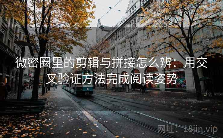 微密圈里的剪辑与拼接怎么辨：用交叉验证方法完成阅读姿势